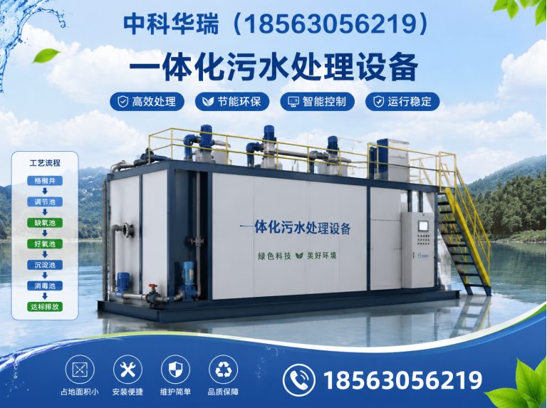 高密市污水处理设备展示图